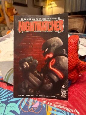 Teenage Mutant Ninja Turtles: Nightwatcher #4 comic book from IDW Publishing.
